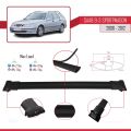 Saab 9-3 II SW 2006-2012 Arası ile Uyumlu FLY Model Ara Atkı Tavan Barı Siyah 3 Adet