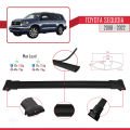 Toyota Sequoia 2008-2022 Arası ile Uyumlu FLY Model Ara Atkı Tavan Barı Siyah 2 Adet