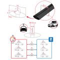 Toyota Land Cruiser 1998-2007 Arası ile Uyumlu FLY Model Ara Atkı Tavan Barı Siyah 2 Adet