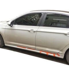 Volkswagen Passat B8 2015 - 2019 R Line Marşpiyel Plastik Boyasız