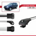 Jeep Grand Cherokee 2 (WJ) 1999-2004 Arası ile Uyumlu ACE-1 Ara Atkı Tavan Barı Gri 2 Adet