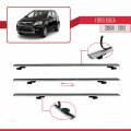 Ford Kuga (C394) 2008-2012 Arası ile Uyumlu BASIC Model Ara Atkı Tavan Barı Gri 2 Adet