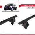 Renault Clio 3 2006-2012 Arası ile Uyumlu ACE-4 Ara Atkı Tavan Barı Siyah 2 Adet