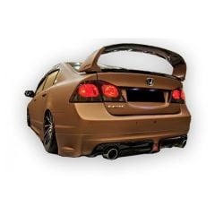 Honda Civic Fd6 2006 - 2012 Mugen RR Arka Ek Plastik Boyasız