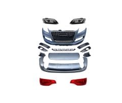 Audi Q7  2005-2010 Facelıft 2011 Yükseltme Set ( Far / Stop  Dahil )