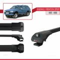 Vauxhall Frontera Sport 1992-1998 Arası ile Uyumlu ACE-1 Ara Atkı Tavan Barı Siyah 2 Adet
