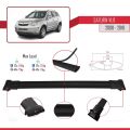 Saturn Vue 2 2008-2010 Arası ile Uyumlu FLY Model Ara Atkı Tavan Barı Siyah 2 Adet