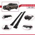 Mercedes GLS Class X166 2017-2019 Arası ile Uyumlu FLY Model Ara Atkı Tavan Barı Siyah 2 Adet