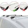 VW Golf Mk6 Wagon 2010-2014 Arası ile Uyumlu ACE-1 Ara Atkı Tavan Barı Gri 3 Adet