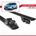 Renault Grand Scenic 4 2017-2022 Arası ile Uyumlu HOOK Model Ara Atkı Tavan Barı Siyah 2 Adet