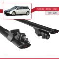Vauxhall Astra H (A04) SW 2004-2010 Arası ile Uyumlu HOOK Model Ara Atkı Tavan Barı Siyah 2 Adet