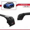 Mitsubishi ASX (GA) 2010-2022 Arası ile Uyumlu ACE-2 Ara Atkı Tavan Barı Siyah 2 Adet