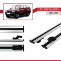 Opel Frontera Sport 1992-1998 Arası ile Uyumlu BASIC Model Ara Atkı Tavan Barı Gri 2 Adet