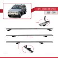 Opel Frontera Sport 2 1999-2004 Arası ile Uyumlu BASIC Model Ara Atkı Tavan Barı Gri 2 Adet
