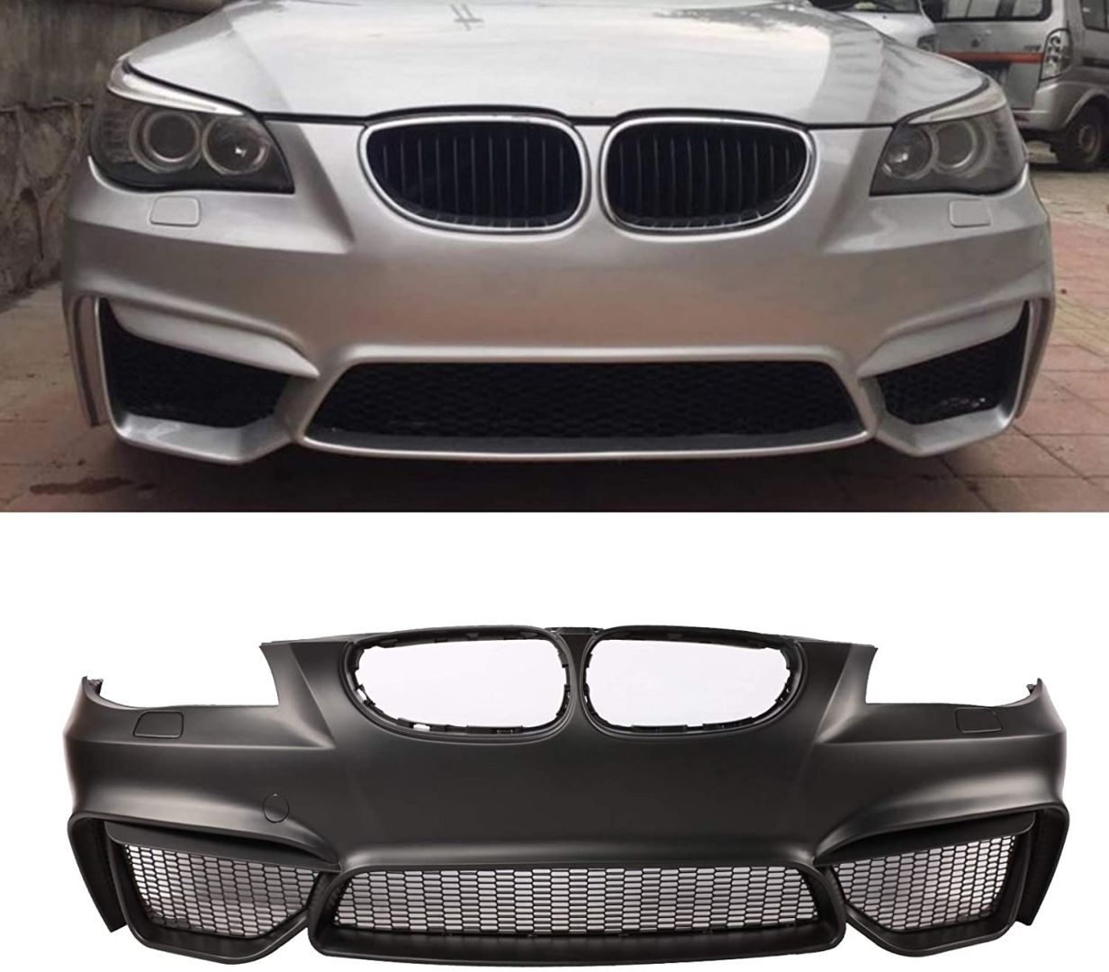 Bmw 5 Serisi E60 2003-2009 Uyumlu M4 Görünüm Body kit ( Ön / Arka Tampon / Panjur / Ön Lip )