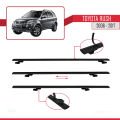 Toyota Rush 2006-2017 Arası ile Uyumlu BASIC Model Ara Atkı Tavan Barı Siyah 2 Adet