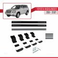Toyota Highlander 2001-2007 Arası ile Uyumlu BASIC Model Ara Atkı Tavan Barı Siyah 2 Adet