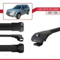 Land Rover Freelander 2 (L359) 2007-2015 Arası ile Uyumlu ACE-1 Ara Atkı Tavan Barı Siyah 3 Adet