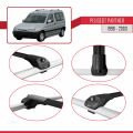 Peugeot Partner Pre-Facelift 1996-2003 Arası ile Uyumlu ACE-1 Ara Atkı Tavan Barı Siyah 2 Adet