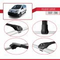 Peugeot Expert 2 2007-2016 Arası ile Uyumlu ACE-1 Ara Atkı Tavan Barı Siyah 2 Adet