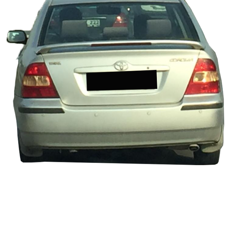 Toyota Corolla 2003 - 2007 Sedan Işıklı Spoiler Boyasız