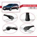 Honda Accord Tourer 2008-2012 Arası ile Uyumlu ACE-1 Ara Atkı Tavan Barı Siyah 3 Adet