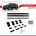 Infiniti QX80 (Z62) 2014-2023 Arası ile Uyumlu BASIC Model Ara Atkı Tavan Barı Siyah 2 Adet