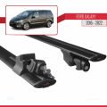 Ford Galaxy 2 (CD390) 2015-2022 Arası ile Uyumlu HOOK Model Ara Atkı Tavan Barı Siyah 2 Adet