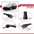 BMW 5 Serisi (E39) Touring 1997-2003 Arası ile Uyumlu ACE-1 Ara Atkı Tavan Barı Siyah 2 Adet