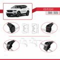 Volvo XC40 2018 ve Sonrası ile Uyumlu ACE-2 Ara Atkı Tavan Barı Gri 2 Adet