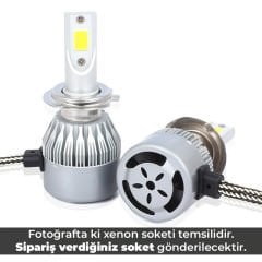 H16 Mach Led Xenon Ampul Beyaz 12V / 36W / 6400Lumens