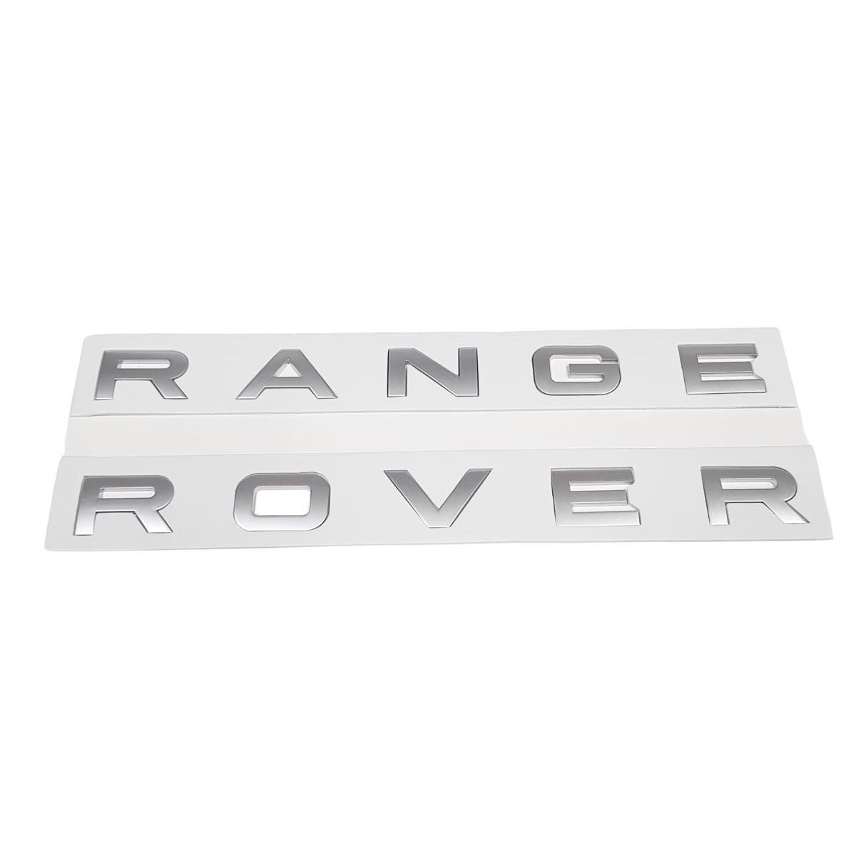 Range Rover Vogue Kaput Yazısı Mat Gri
