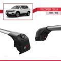 Volkswagen Tiguan (5N) 2007-2016 Arası ile Uyumlu ACE-2 Ara Atkı Tavan Barı Gri 2 Adet
