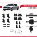 Skoda Octavia 2 (1Z) Post-Facelift 2008-2013 Arası ile Uyumlu ACE-4 Ara Atkı Tavan Barı Gri 2 Adet