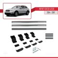 Infiniti QX50 (J50) 2014-2017 Arası ile Uyumlu BASIC Model Ara Atkı Tavan Barı Gri 2 Adet