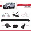 Kia Sorento (BL) 2002-2009 Arası ile Uyumlu FLY Model Ara Atkı Tavan Barı Siyah 3 Adet
