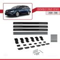 Chevrolet Cruze (J300) 2009-2016 Arası ile Uyumlu BASIC Model Ara Atkı Tavan Barı Siyah 3 Adet