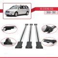 Kia Sedona 2 (VQ) 2006-2012 Arası ile Uyumlu FLY Model Ara Atkı Tavan Barı Gri 3 Adet