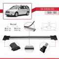 Kia Sedona 2 (VQ) 2006-2012 Arası ile Uyumlu FLY Model Ara Atkı Tavan Barı Gri 3 Adet