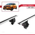 Renault Scenic 4 2017-2023 Arası ile Uyumlu ACE-4 Ara Atkı Tavan Barı Gri 2 Adet