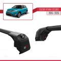 Suzuki Vitara/Escudo (LY) 2015 ve Sonrası ile Uyumlu ACE-2 Ara Atkı Tavan Barı Siyah 2 Adet
