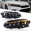 Honda  Civic FE1 2022 Uyumlu 4 Lens Led Far