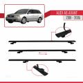 Audi A6 Avant 2001-2005 Arası ile Uyumlu BASIC Model Ara Atkı Tavan Barı Siyah 2 Adet