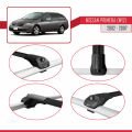 Nissan Primera 3 (W12) Traveller 2002-2007 Arası ile Uyumlu ACE-1 Ara Atkı Tavan Barı Siyah 3 Adet