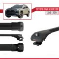 Toyota RAV4 Adventure 2019-2024 Arası ile Uyumlu ACE-1 Ara Atkı Tavan Barı Siyah 2 Adet