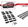 Mazda Tribute 2000-2007 Arası ile Uyumlu FLY Model Ara Atkı Tavan Barı Gri 3 Adet