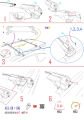 Hyundai Santa Fe (SM) 2001-2006 Arası ile Uyumlu ACE-1 Ara Atkı Tavan Barı Gri 2 Adet