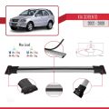 Kia Sorento (BL) 2002-2009 Arası ile Uyumlu FLY Model Ara Atkı Tavan Barı Gri 2 Adet
