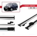 Vauxhall Frontera 1992-1998 Arası ile Uyumlu BASIC Model Ara Atkı Tavan Barı Gri 2 Adet