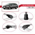 Nissan Primera 3 (W12) Traveller 2002-2007 Arası ile Uyumlu ACE-1 Ara Atkı Tavan Barı Gri 3 Adet